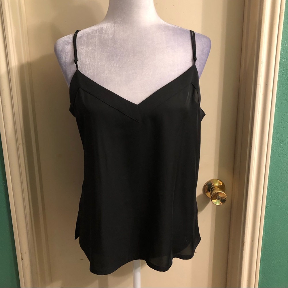 Express Black Satin Camisole